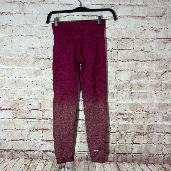 Gymshark vital seamless pink ombré leggings size xs - Picture 8 of 12